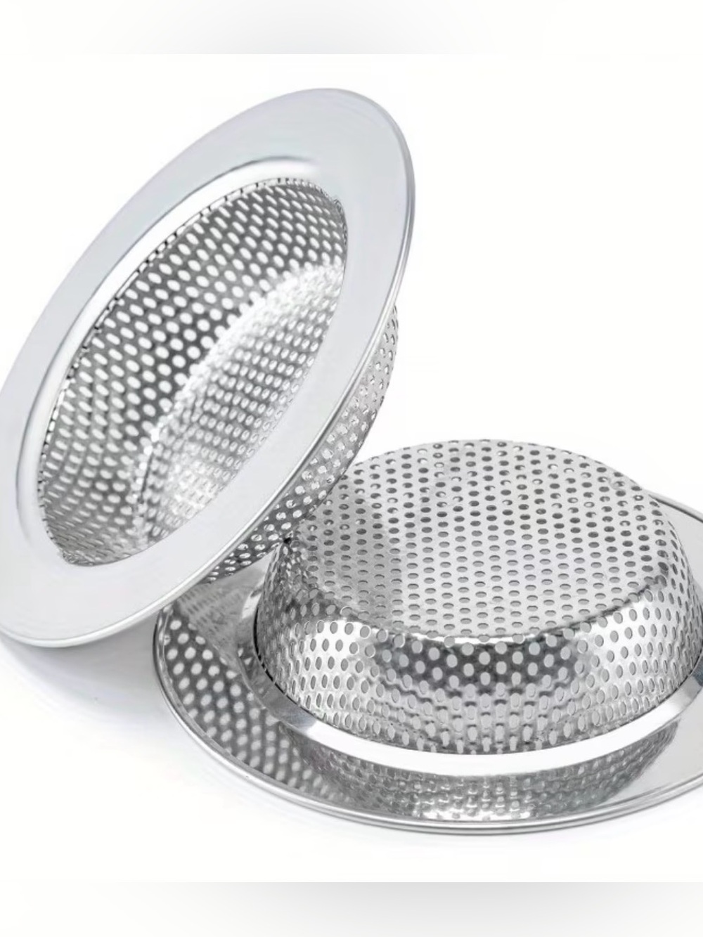 2 Pc sink strainer drains stainless steel